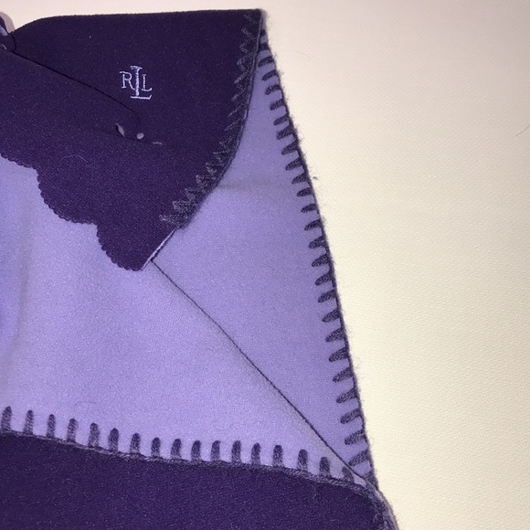 Lauren Ralph Lauren fleece blanket scarf - Picture 6 of 6